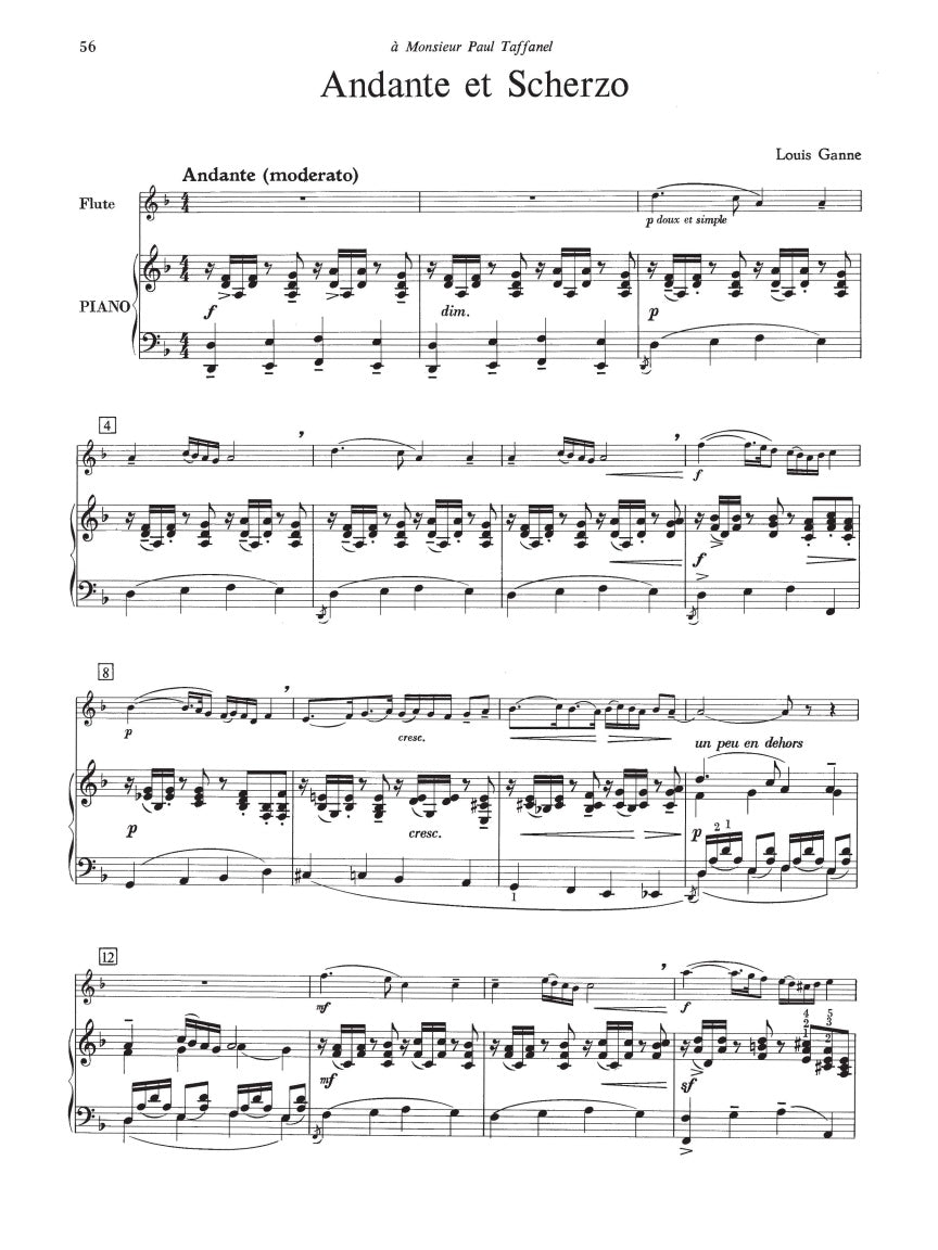 Flute Music by French Composers