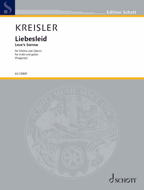 Kreisler: Liebesleid (arr. for violin & guitar)