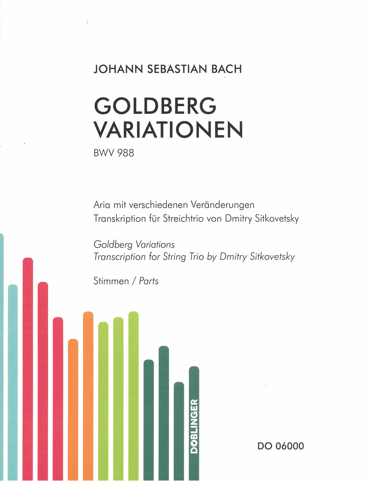Bach: Goldberg Variations, BWV 988 (arr. for string trio)
