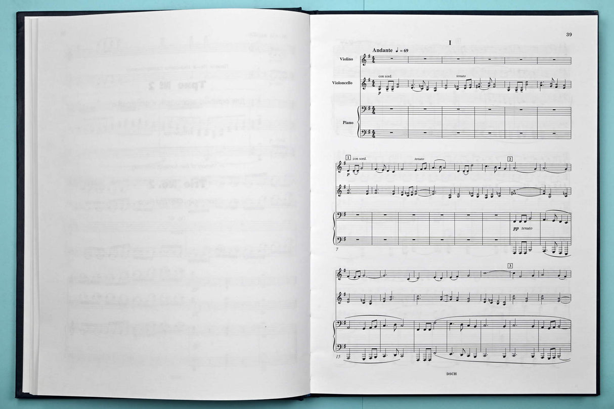 Shostakovich: Trio No. 1, Op. 8 and Trio No. 2, Op. 67