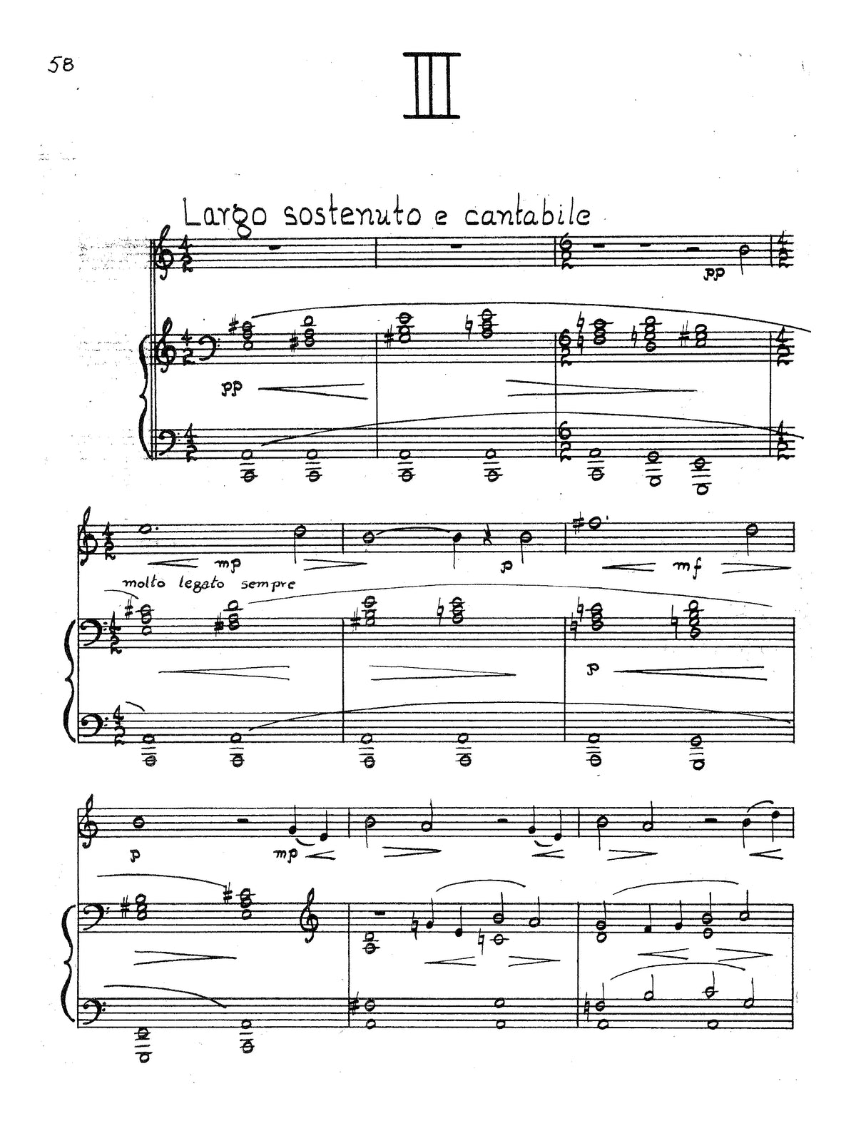 H.L. Adams: Horn Sonata