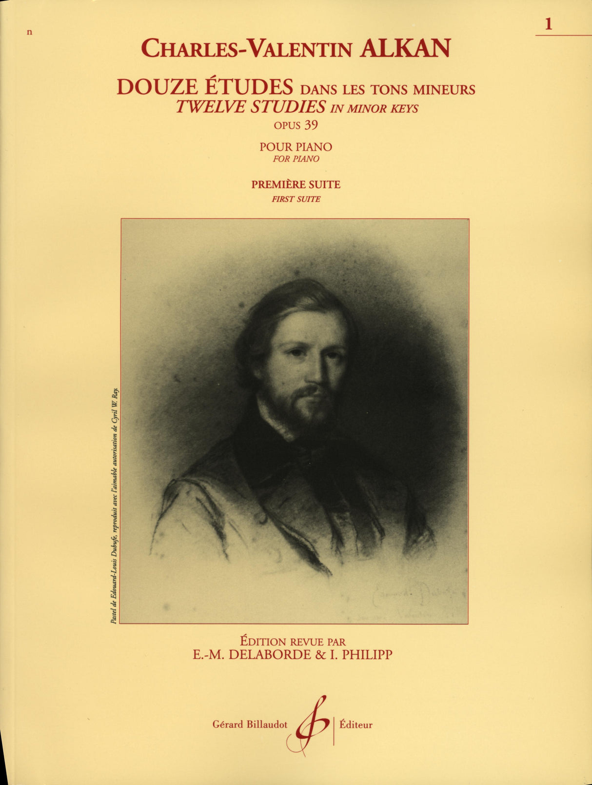 Alkan: 12 Etudes in All the Minor Keys, Op. 39 - Volume 1