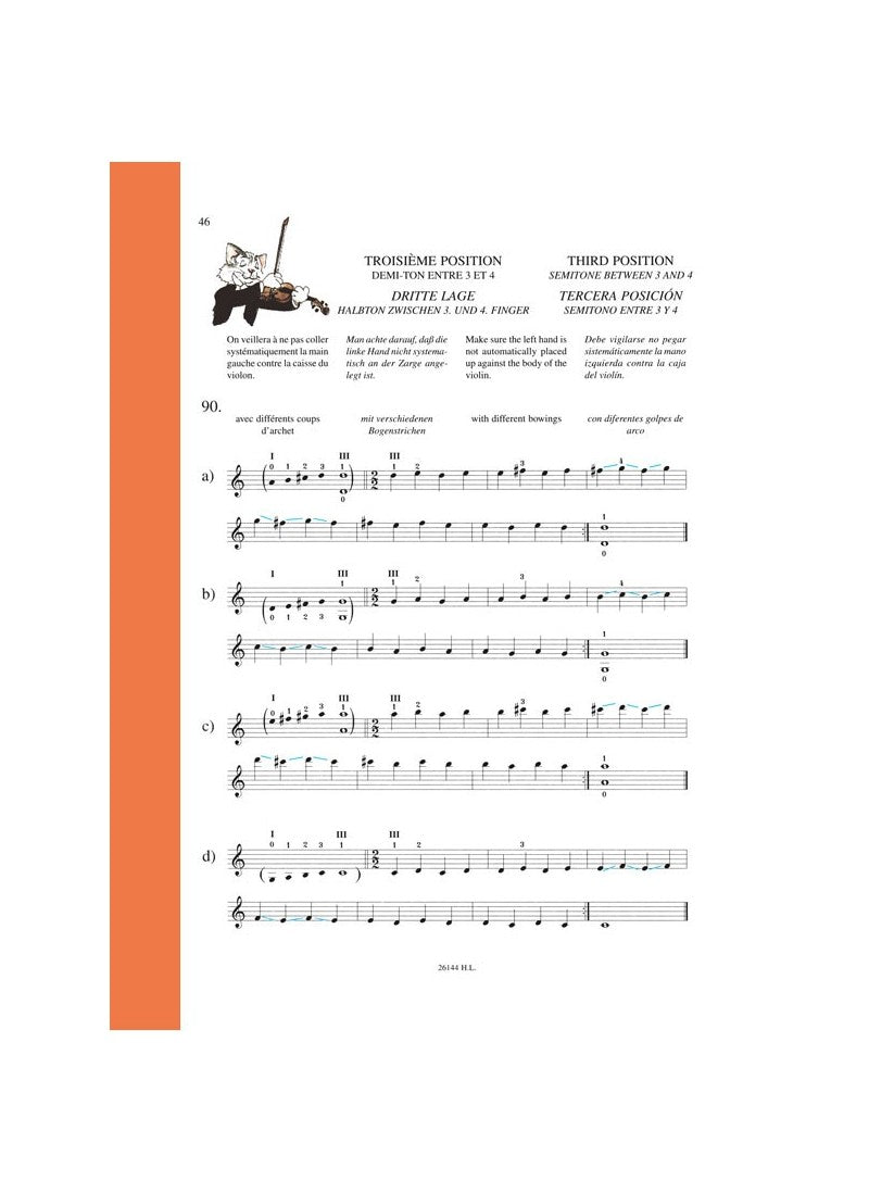 Méthode de violon - Volume 2