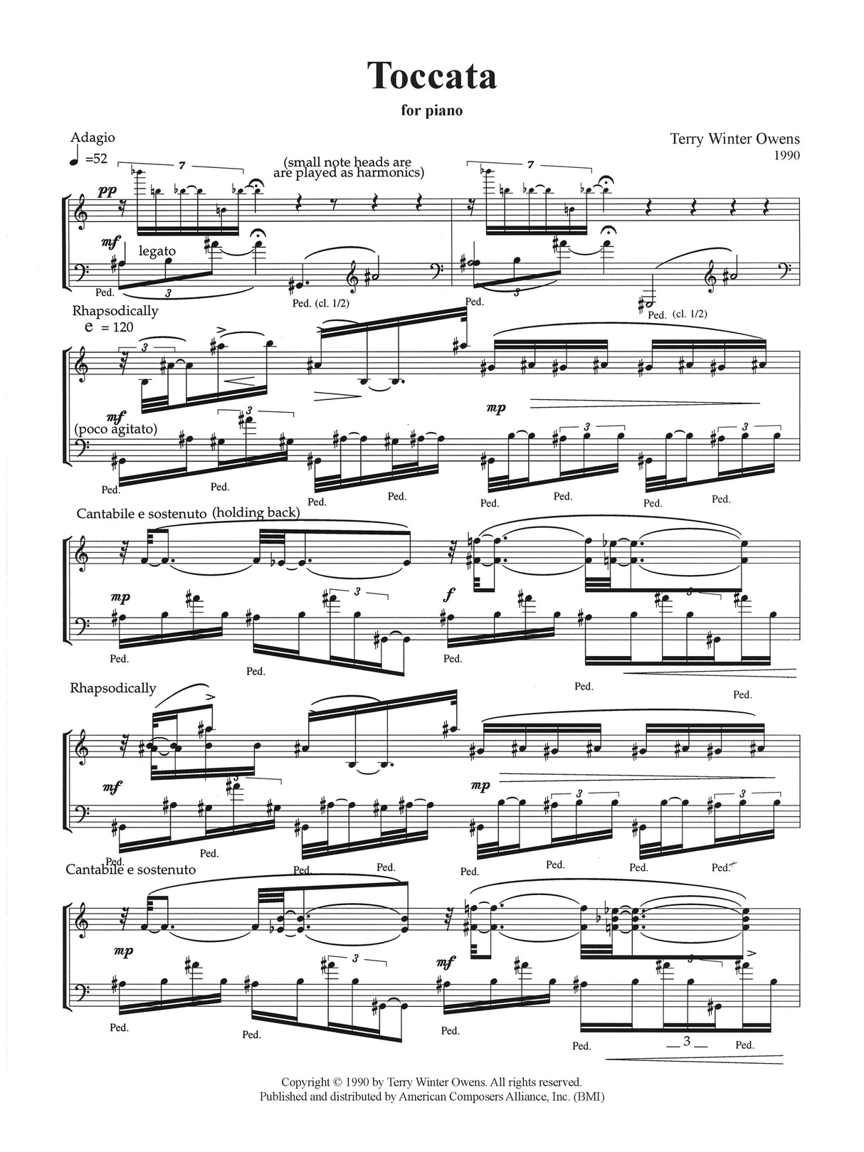 T.W. Owens: Toccata