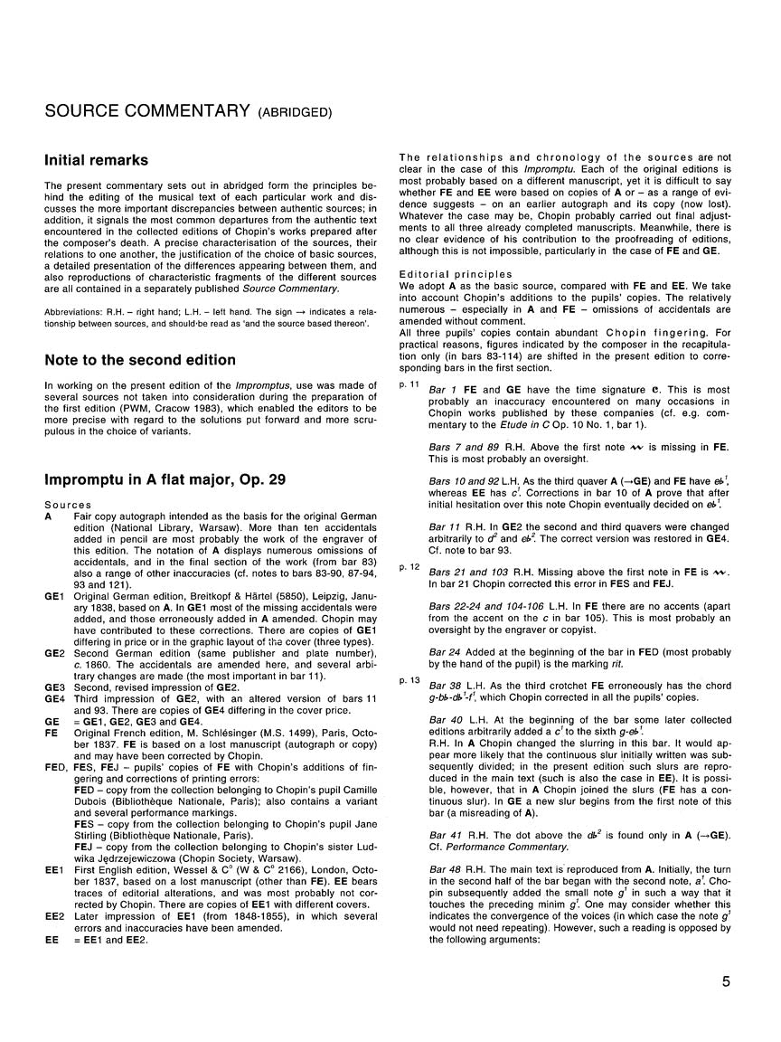 Chopin: Impromptus, Opp. 29, 36, 51