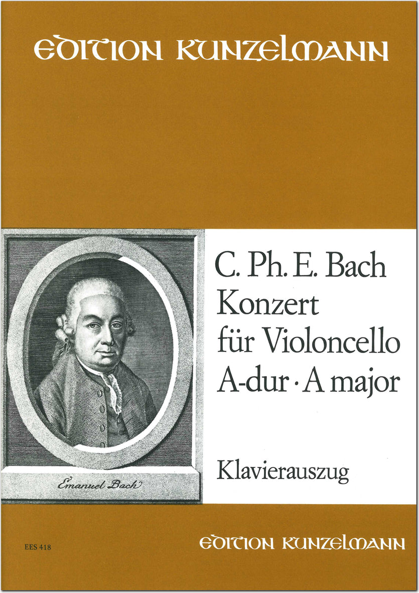 C.P.E. Bach: Cello Concerto in A Major, H 439, Wq. 172