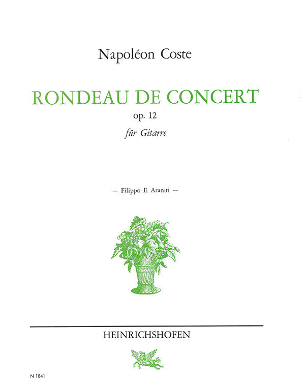 Coste: Rondeau de concert, Op. 12
