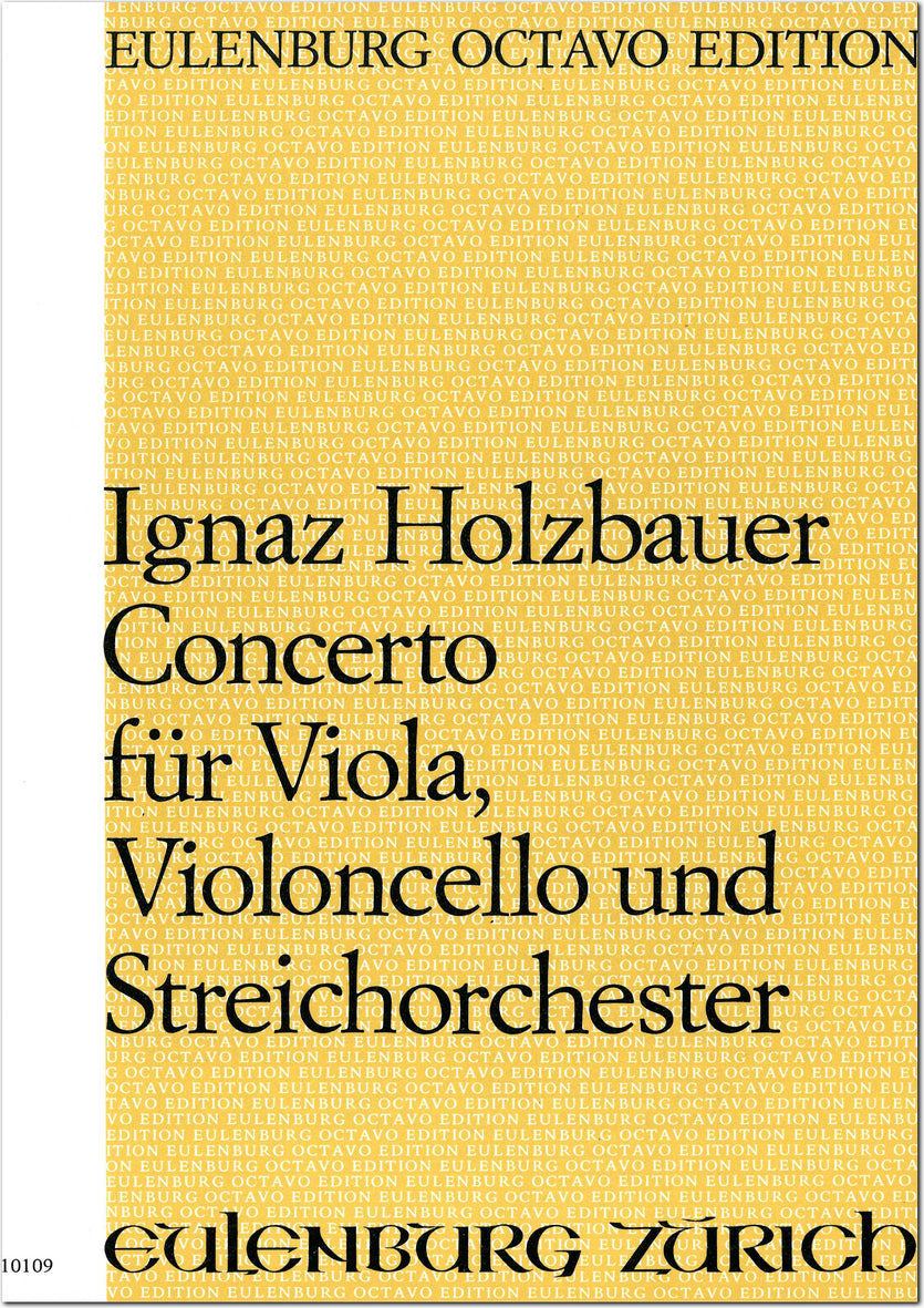 Holzbauer: Concerto for Viola and Cello