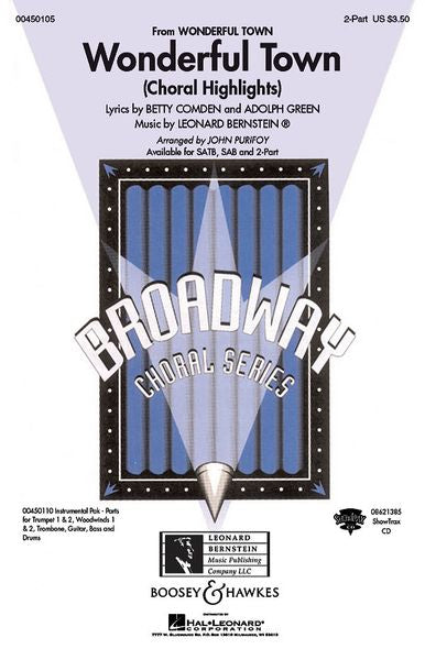 Bernstein: Highlights from "Wonderful Town" (arr. for choir & chamber ensemble)