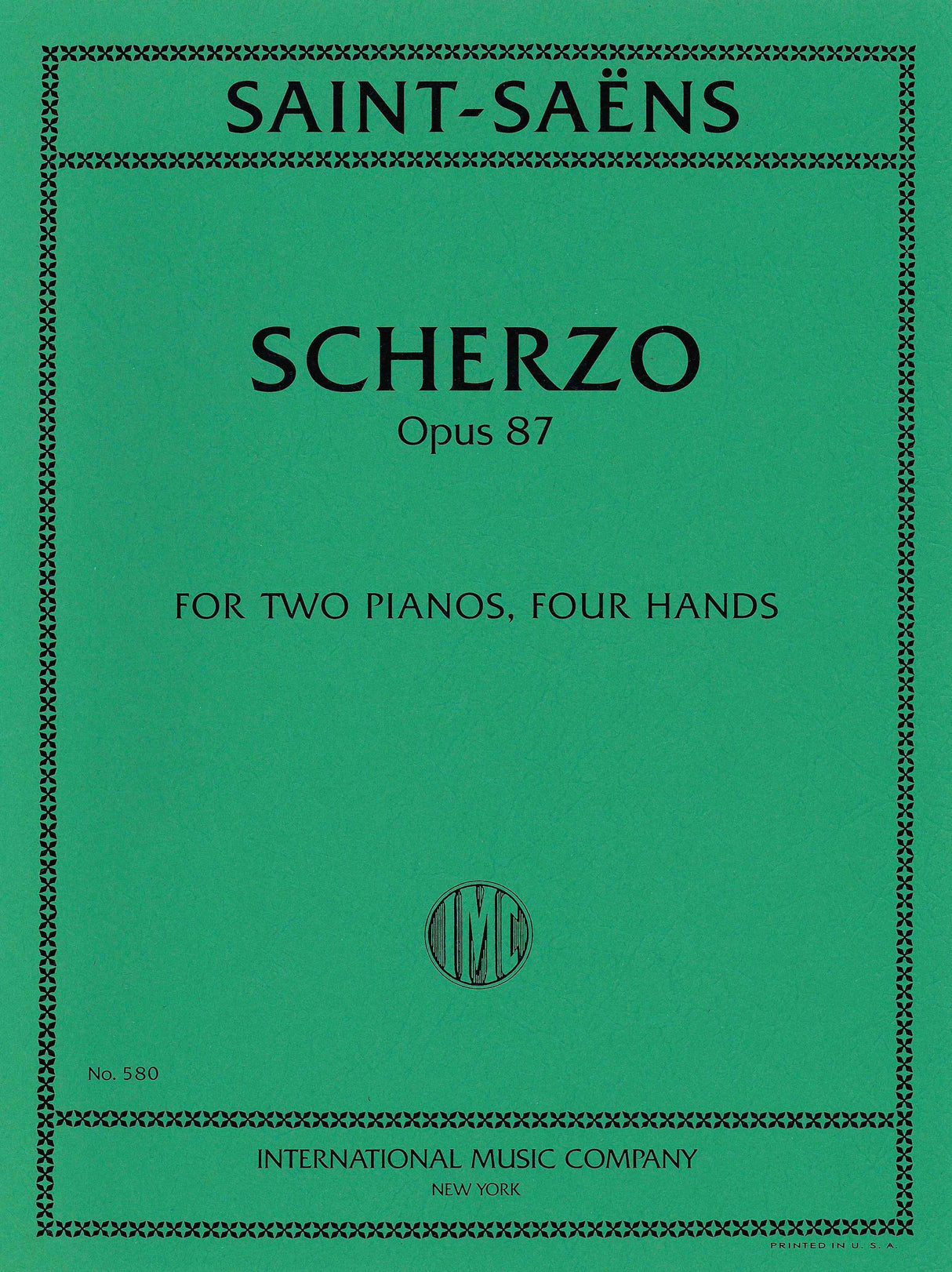 Saint-Saëns: Scherzo, Op. 87