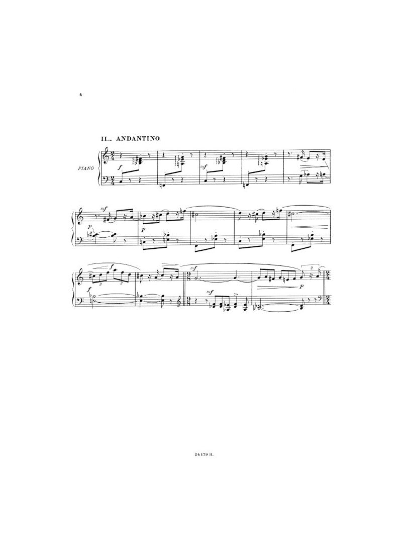 Absil: Humoresques, Op. 126