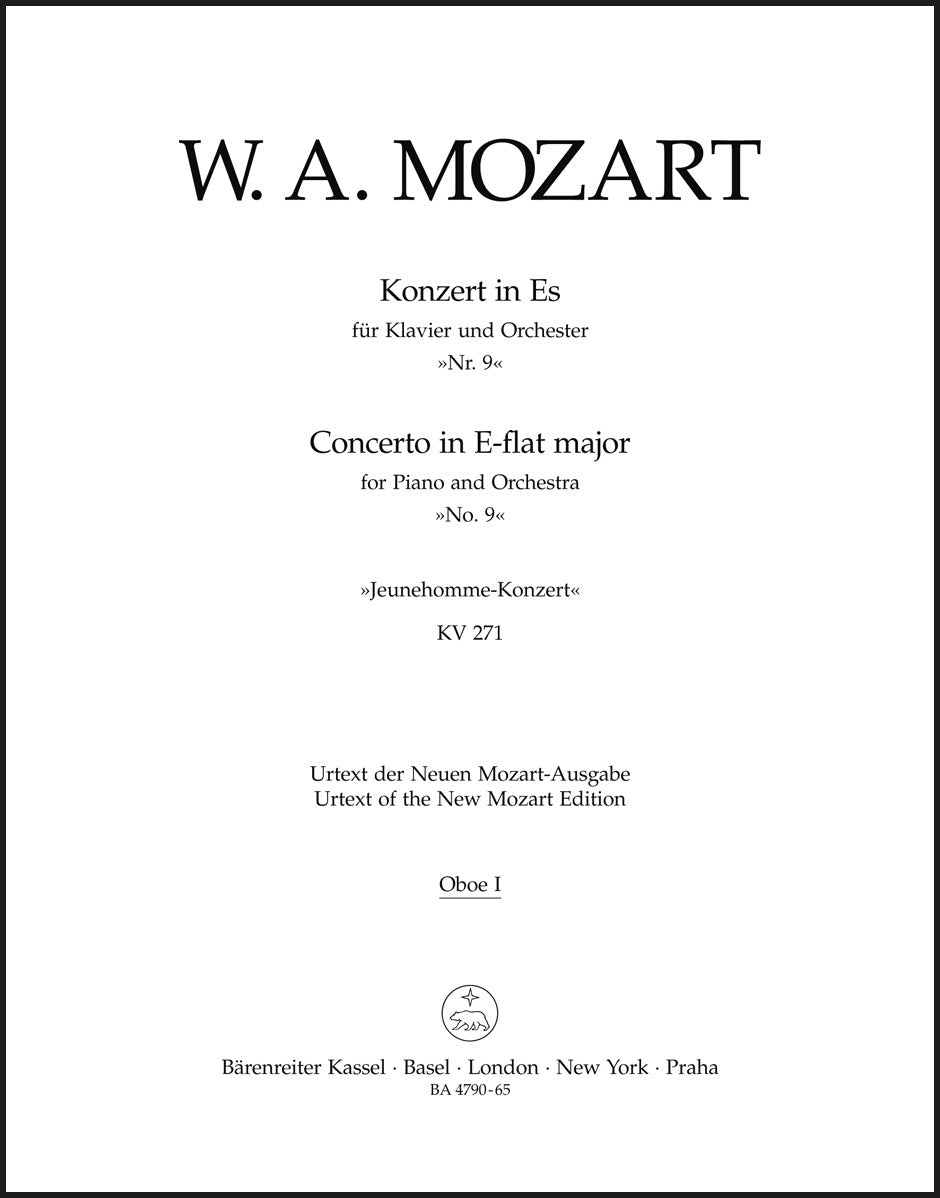 Mozart: Piano Concerto No. 9 in E-flat Major, K. 271