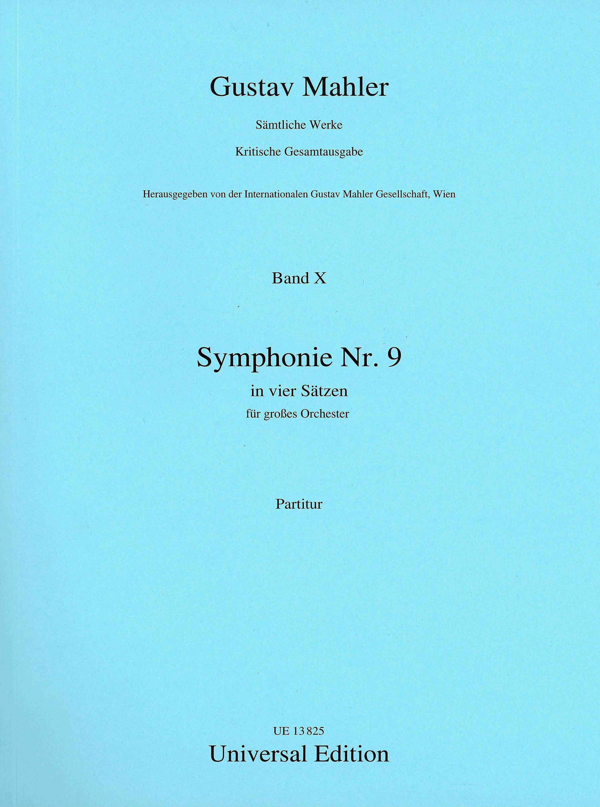 Mahler: Symphony No. 9