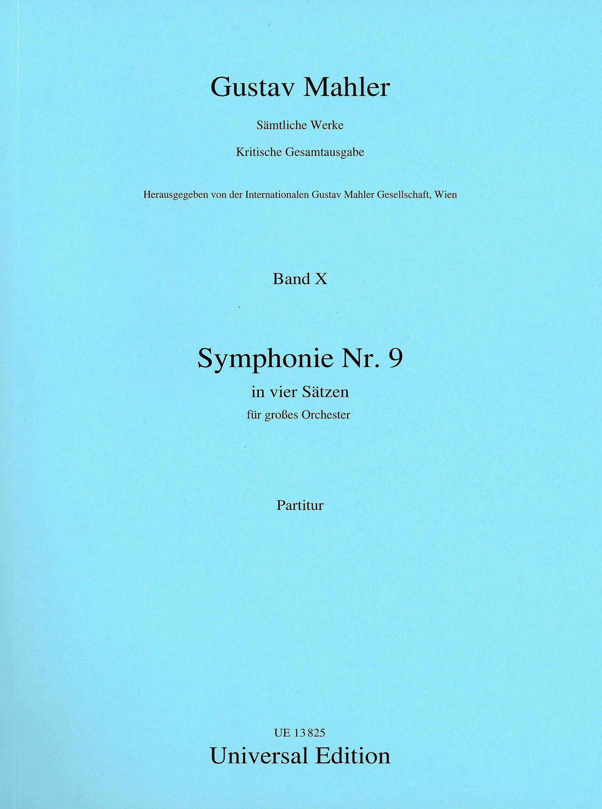 Mahler: Symphony No. 9