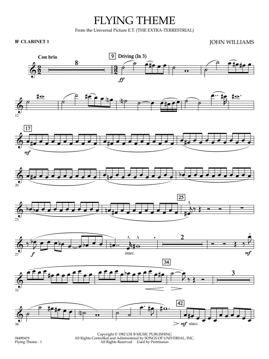 Williams: Flying Theme (from E.T.)