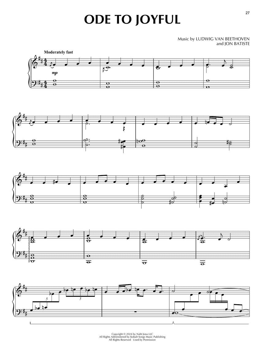 Jon Batiste – Beethoven Blues