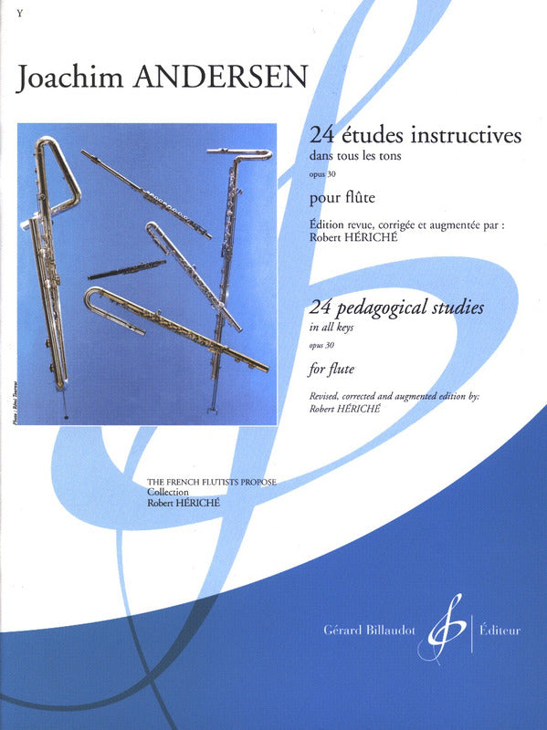 Andersen: 24 Études instructives, Op. 30