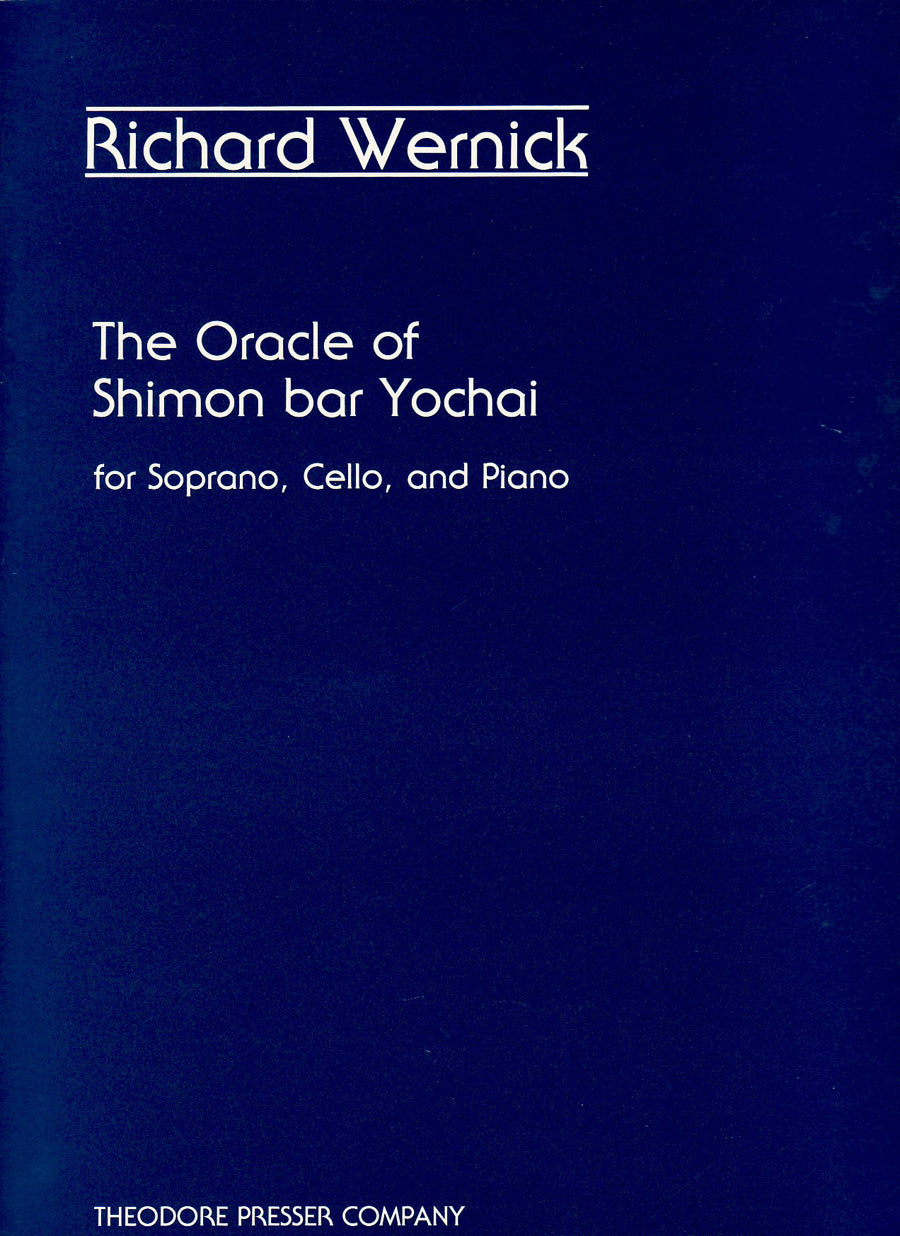 Wernick: The Oracle of Shimon Bar Yochai