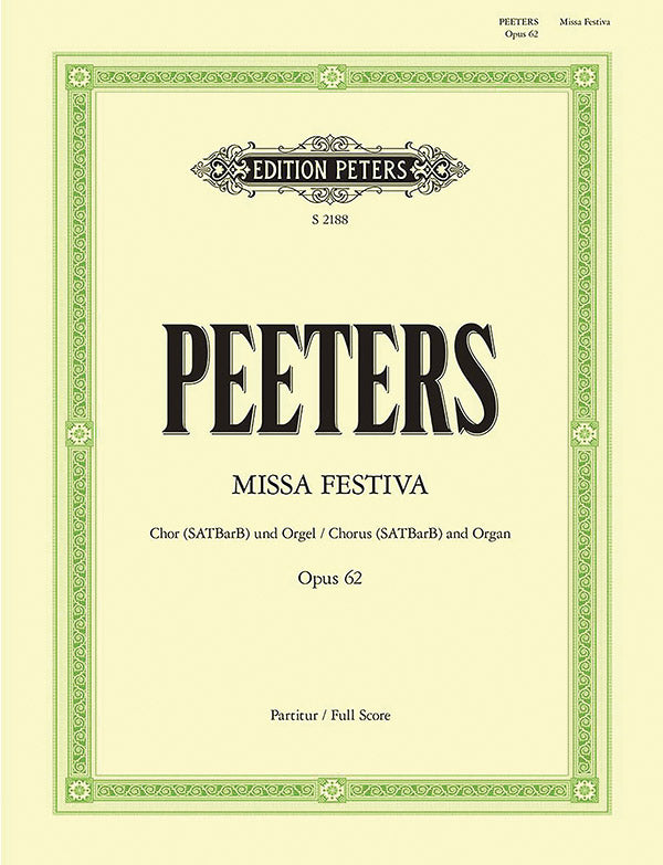 Peeters: Missa Festiva, Op. 62