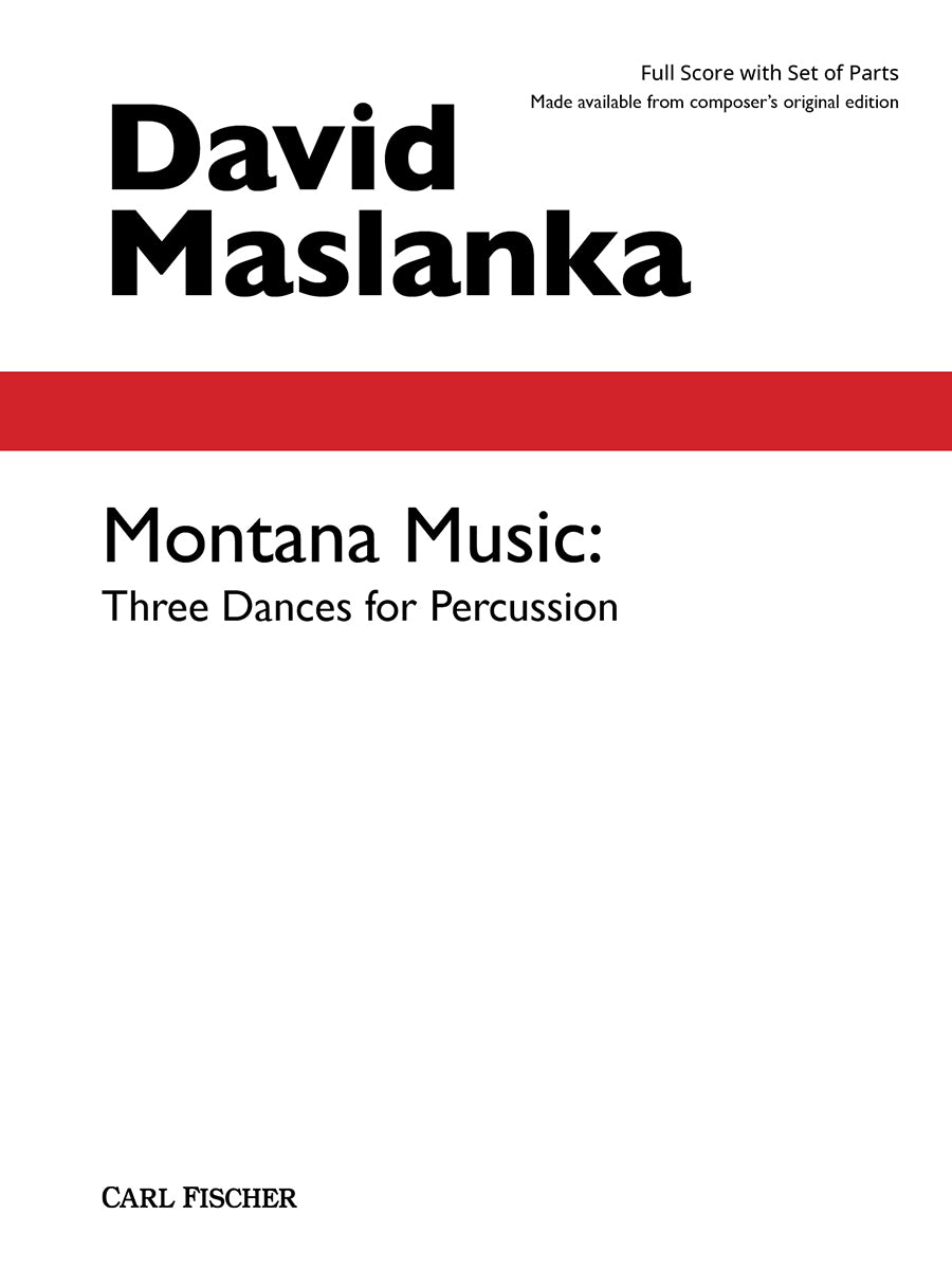 Maslanka: Montana Music
