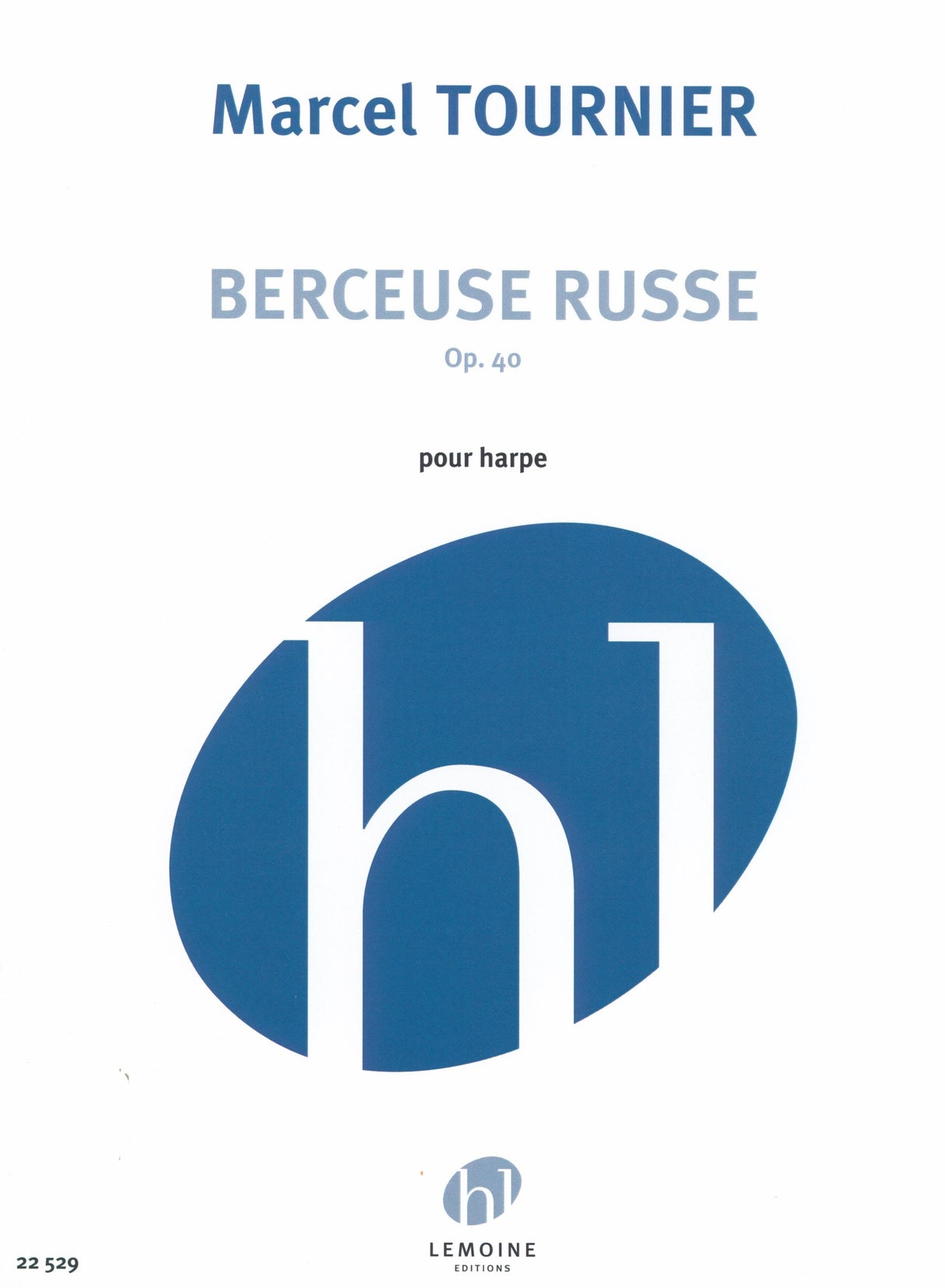 Tournier: Berceuse russe, Op. 40