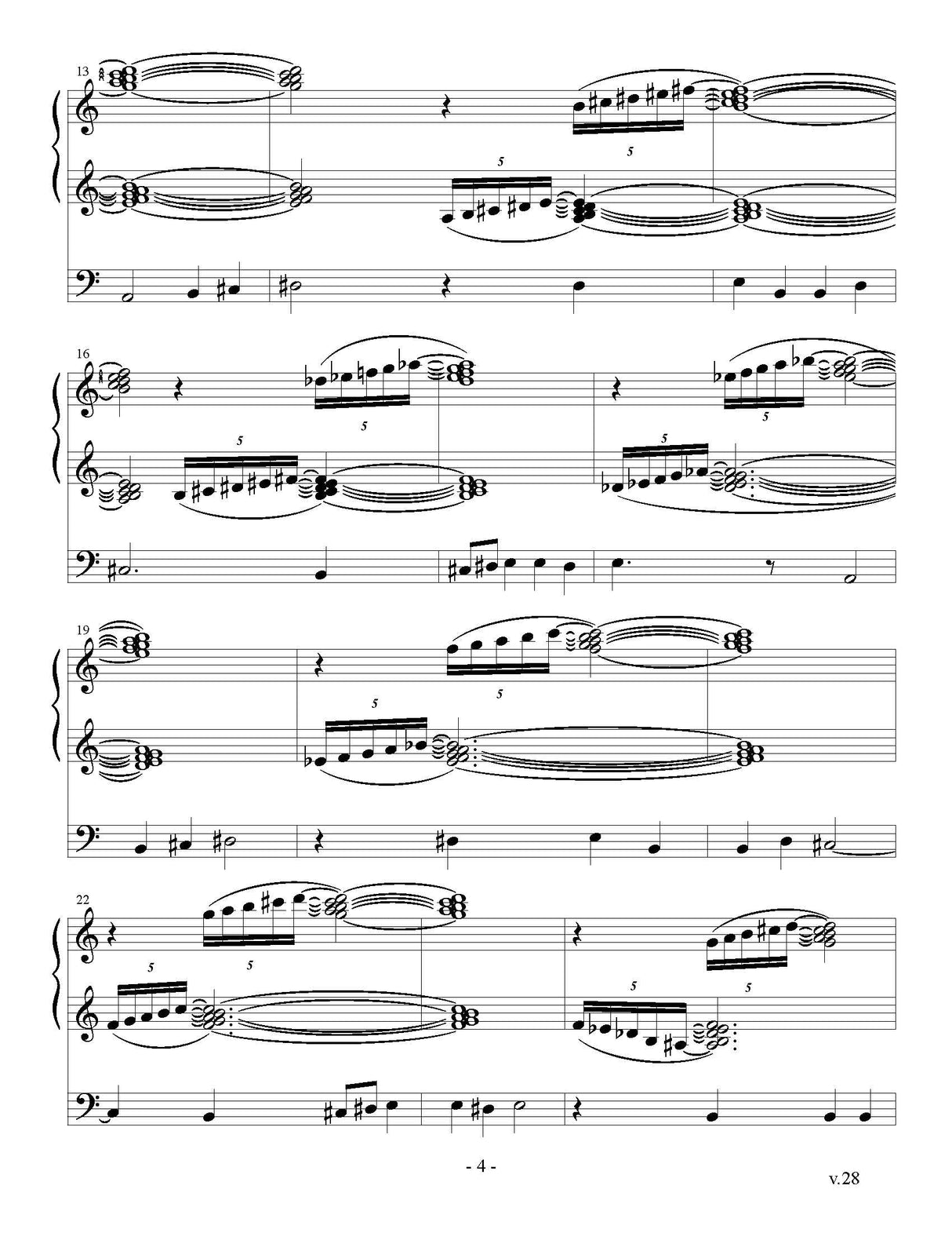 Flaherty: Variations on "Es ist genug"