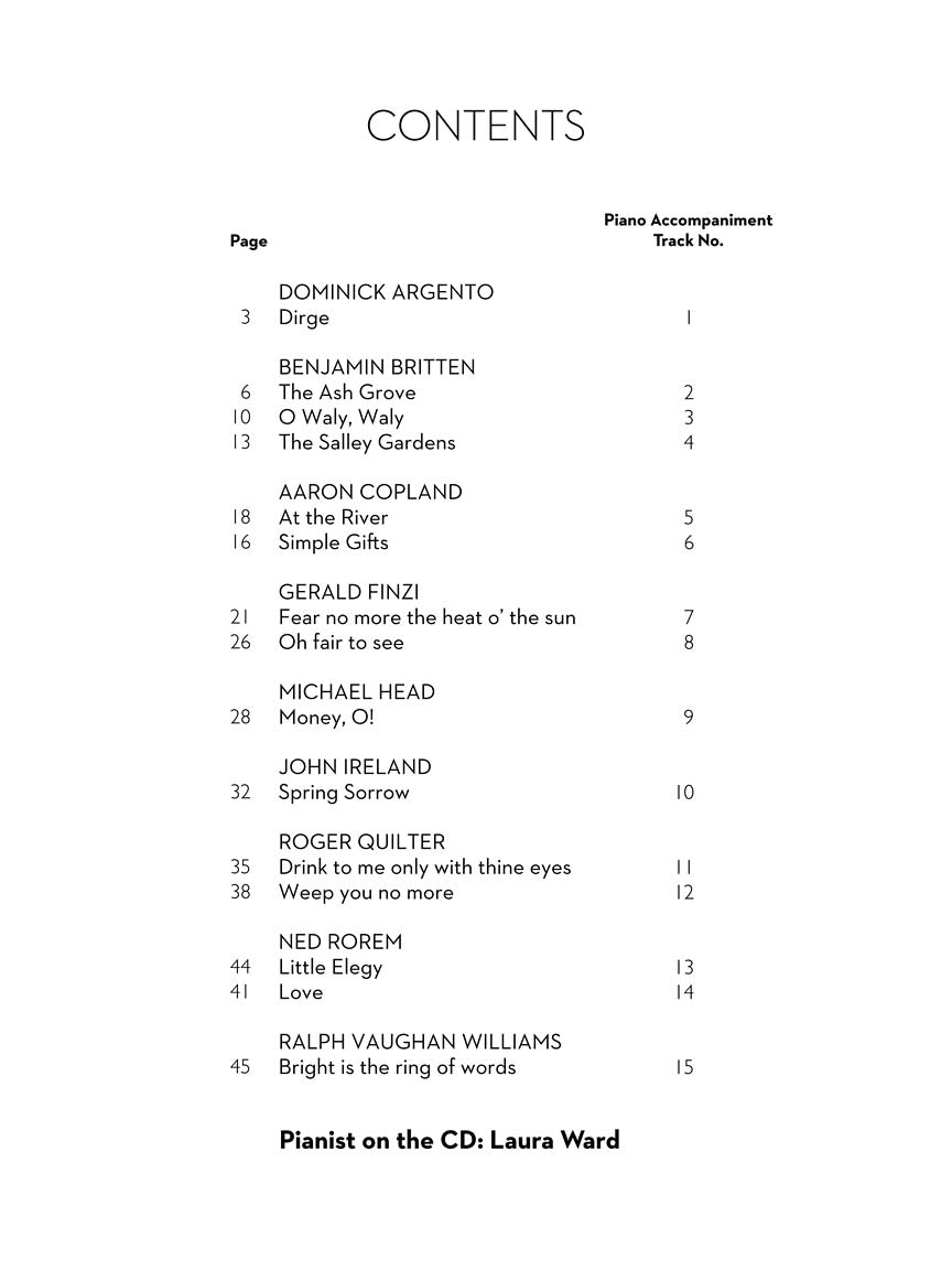 15 Recital Songs in English