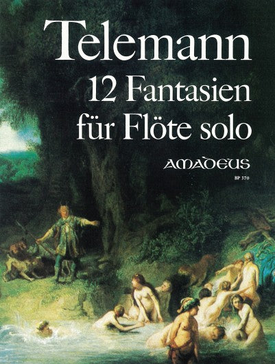 Telemann: 12 Fantasias for Solo Flute, TWV 40:2-13