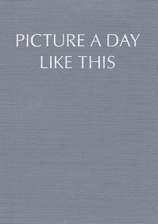 G. Benjamin: Picture a day like this