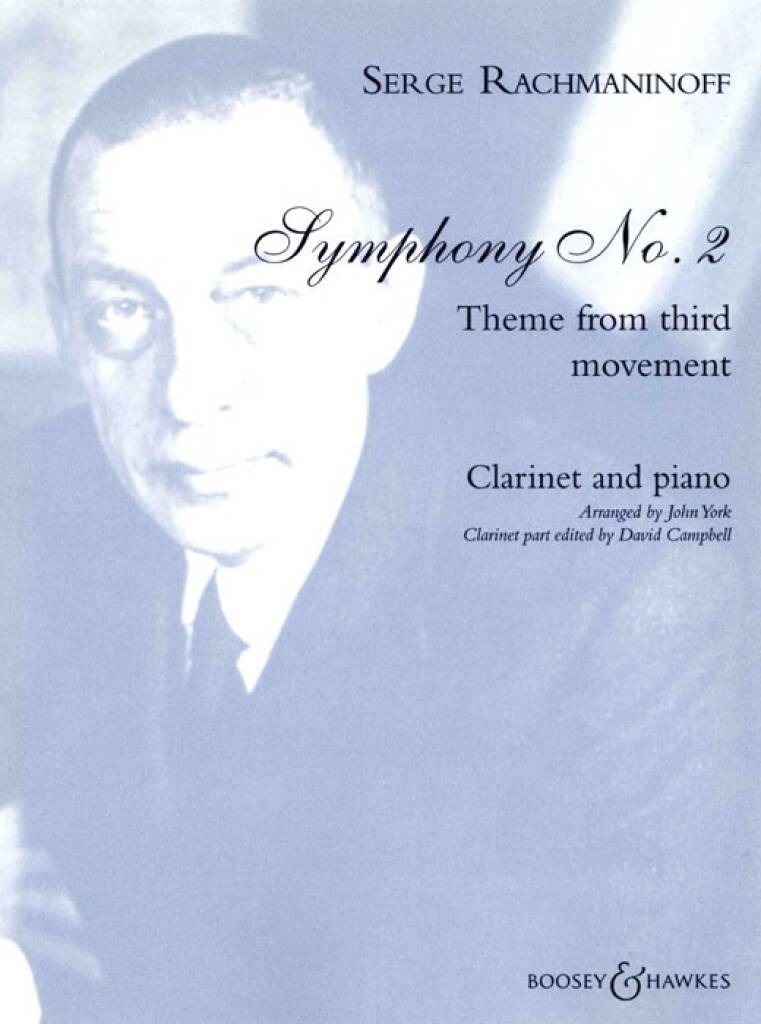 Rachmaninoff: Theme to 3rd Movement from Symphony No. 2 (arr. for clarinet & piano)