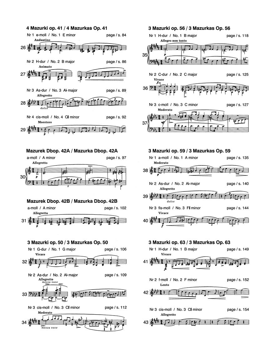 Chopin: Mazurkas, Opp. 6-41, B. 134 & 140 - Series A