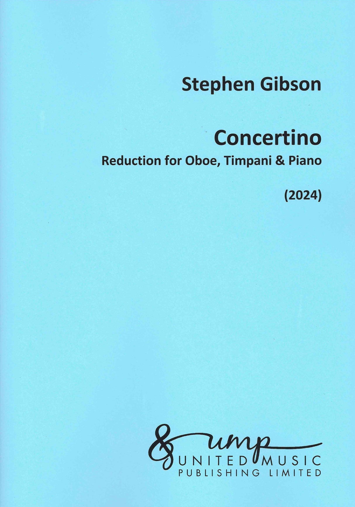 Gibson: Oboe Concertino