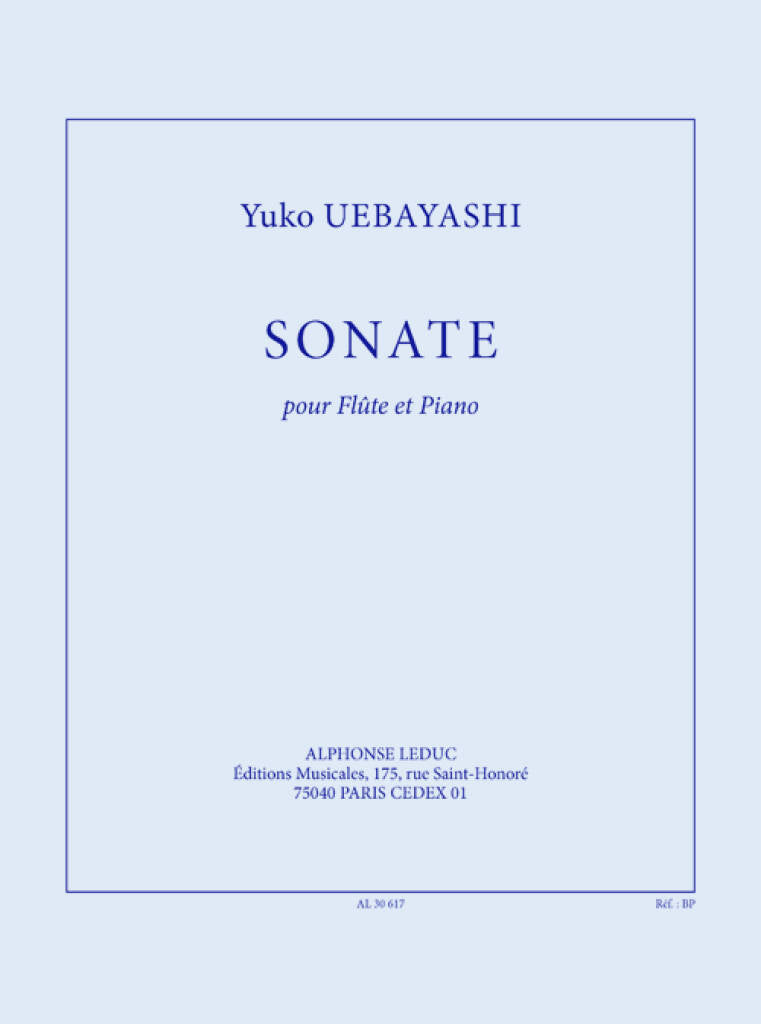 Uebayashi: Flute Sonata