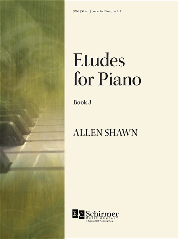 Shawn: Etudes for Piano - Book 3