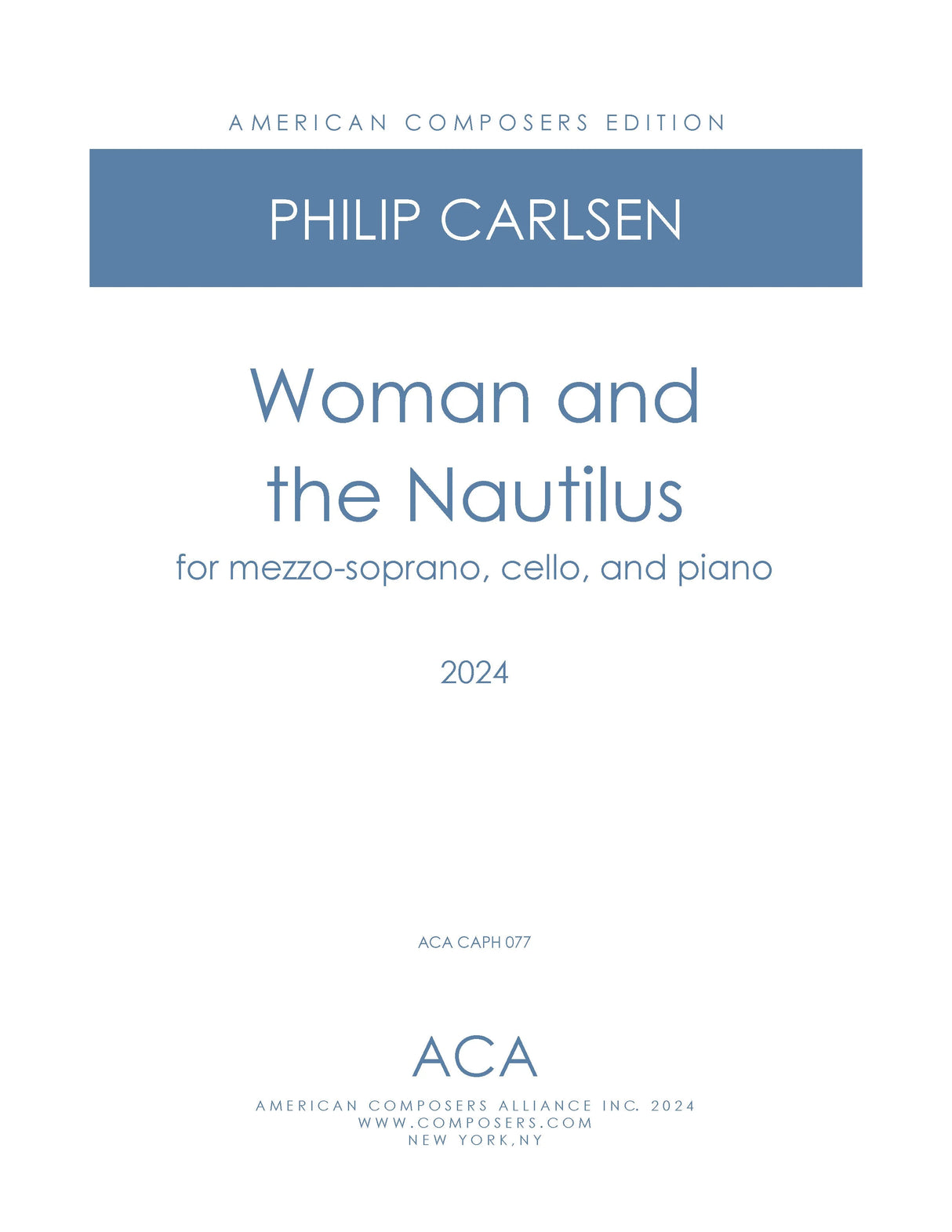 Carlsen: Woman and The Nautilus