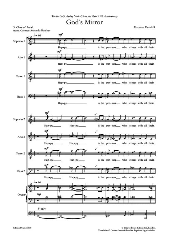 Panufnik: God's Mirror