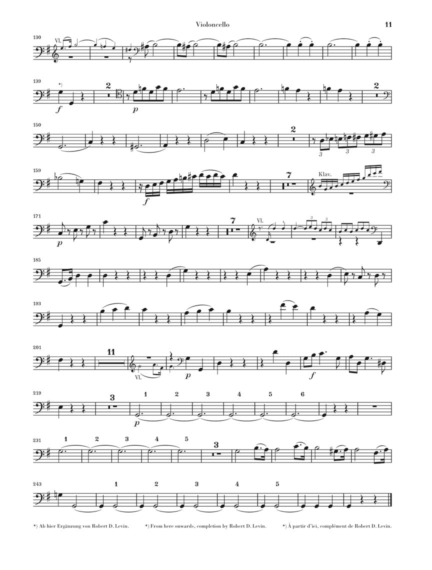 Mozart: Three Movements for Piano Trio, Fragments K. 442