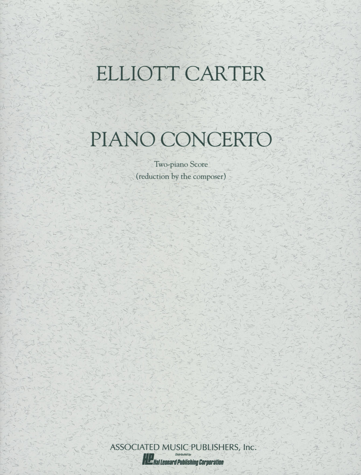 Carter: Piano Concerto