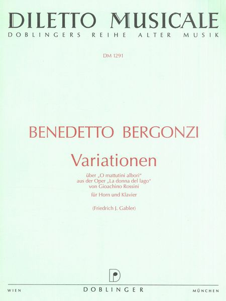 B. Bergonzi: Rossini-Variations