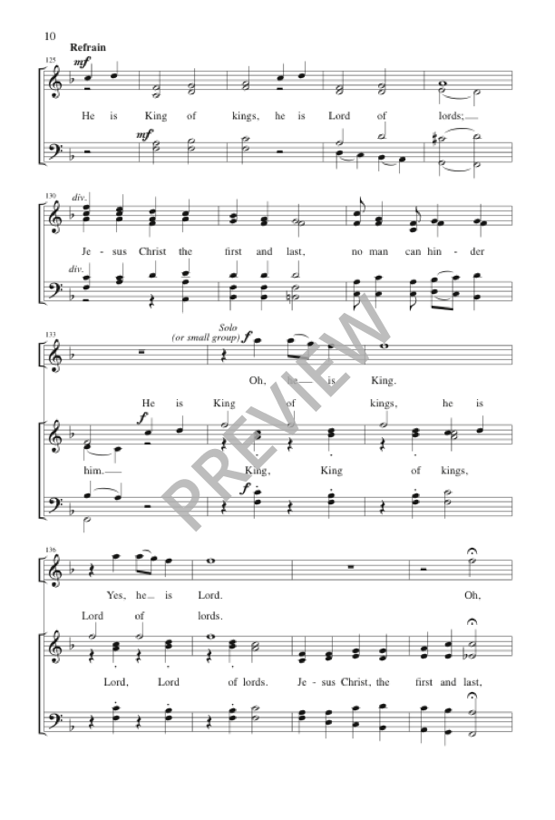 Fanfare and Processional (arr. for SATB and Brass)