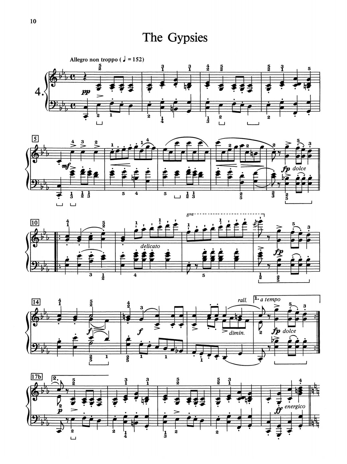 F. Burgmüller: 18 Characteristic Studies, Op. 109