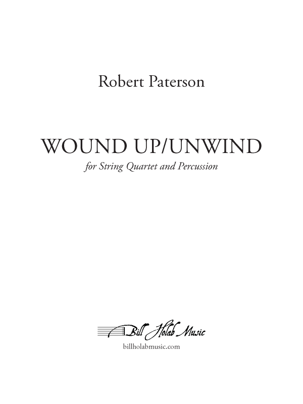 Paterson: Wound Up/Unwind