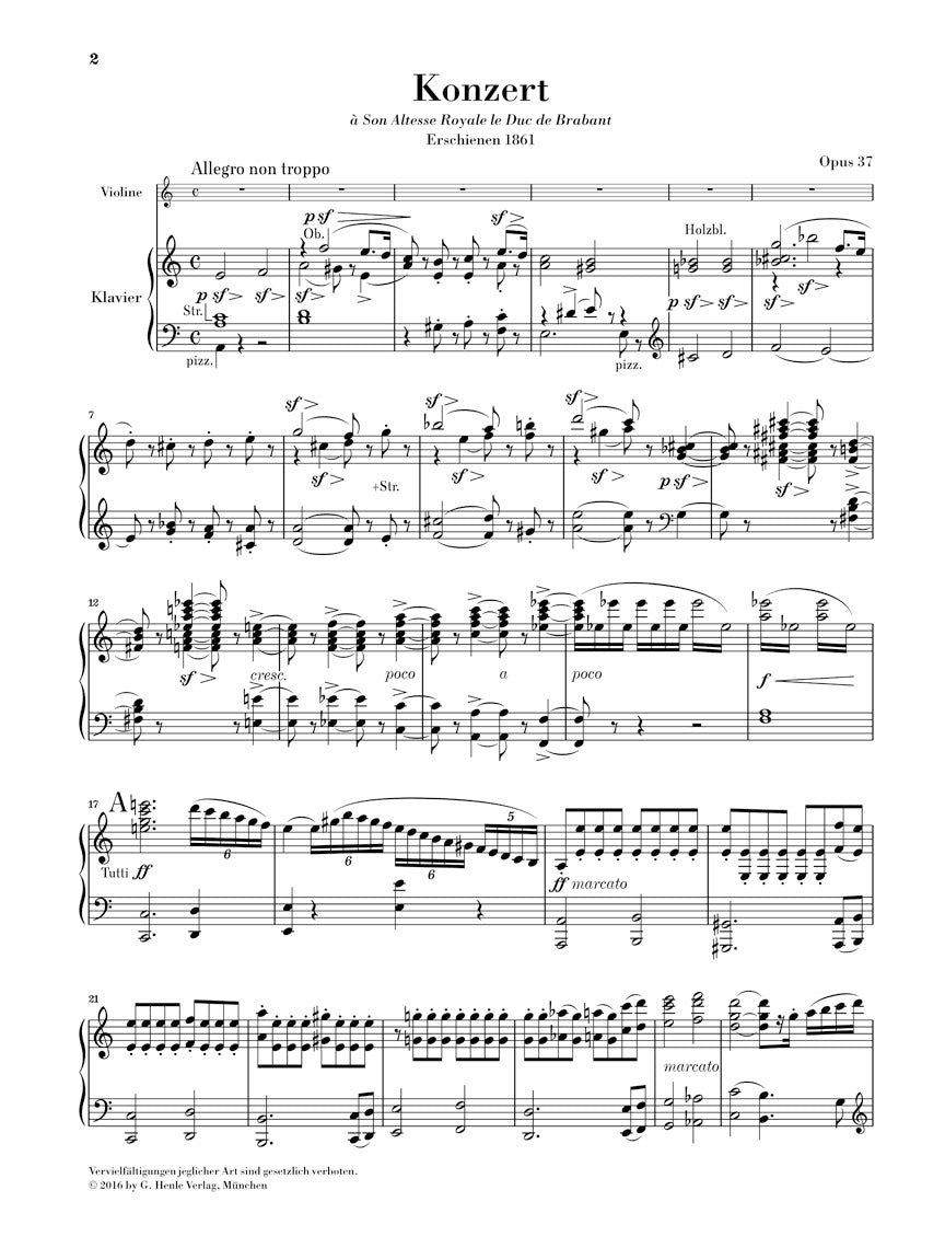 Vieuxtemps: Violin Concerto No. 5 in A Minor, Op. 37