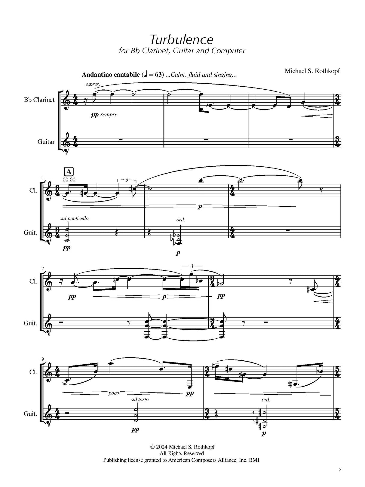 Rothkopf: Turbulence