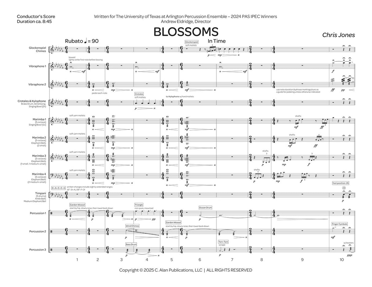Jones: Blossoms