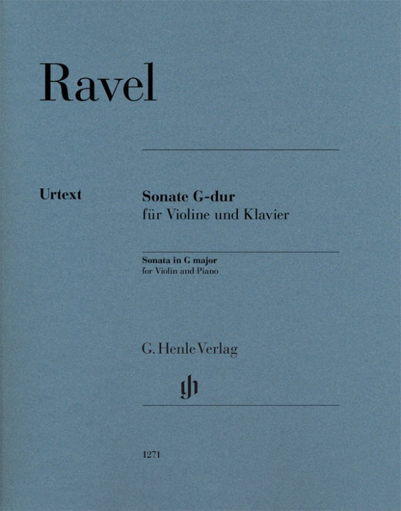 Ravel: Violin Sonata in G Major