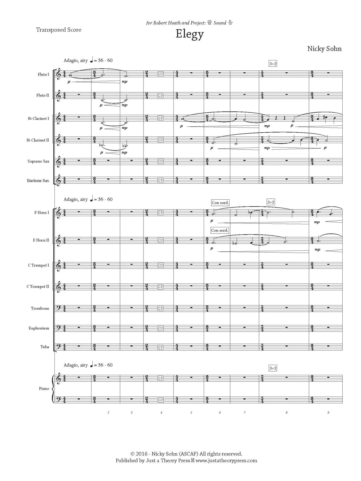 Sohn: Elegy