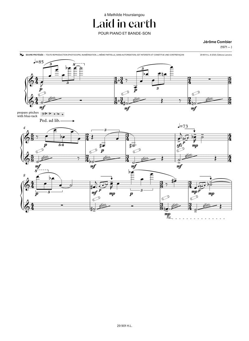 Combier: Laid in earth