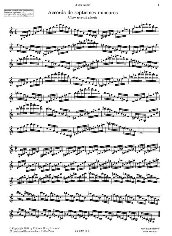 Didier: The Scales of the Clarinetist - Volume 2