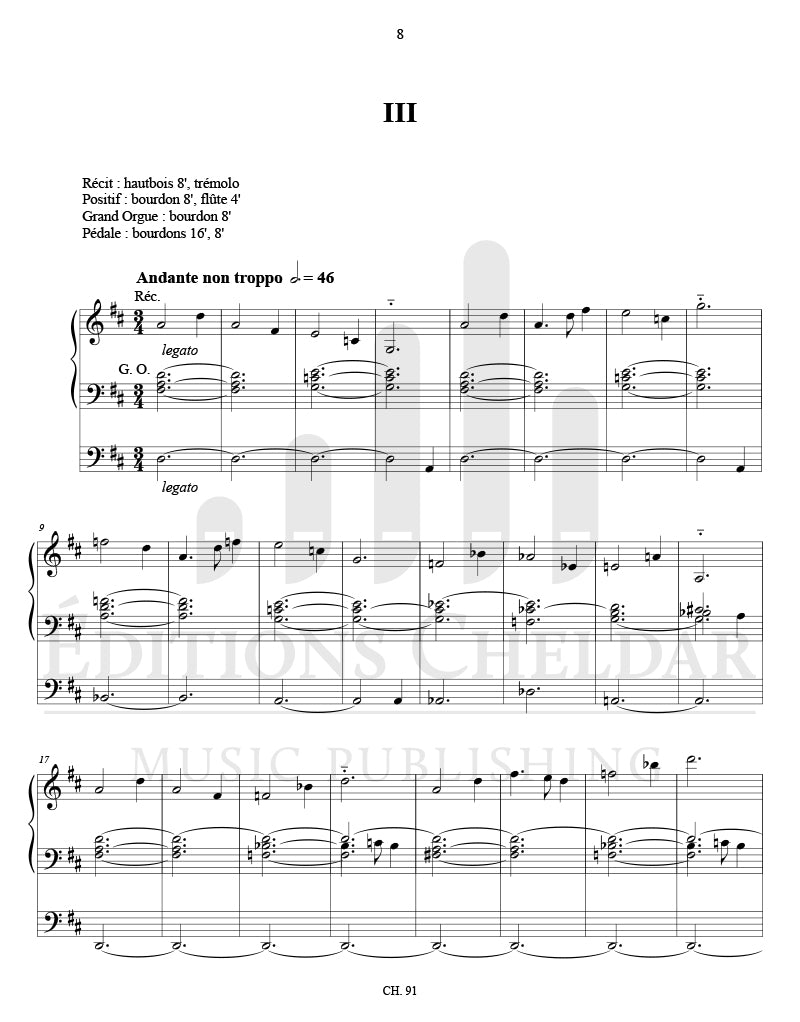 Bédard: 4 Pièces contemplatives